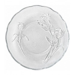 Prato Florae para Bolo, Torta E Pudim 30cm De Vidro